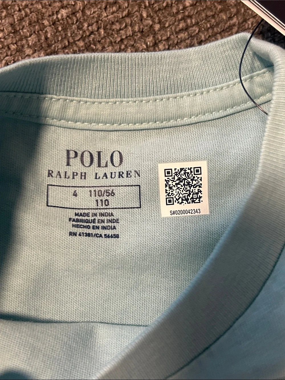Ralph Lauren Light Aqua Tie-Dye Polo Surf Tee high demand 50% OFF SEND OFFERS